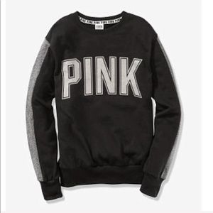 Victoria’s Secret Pink Sparkly crew sweater